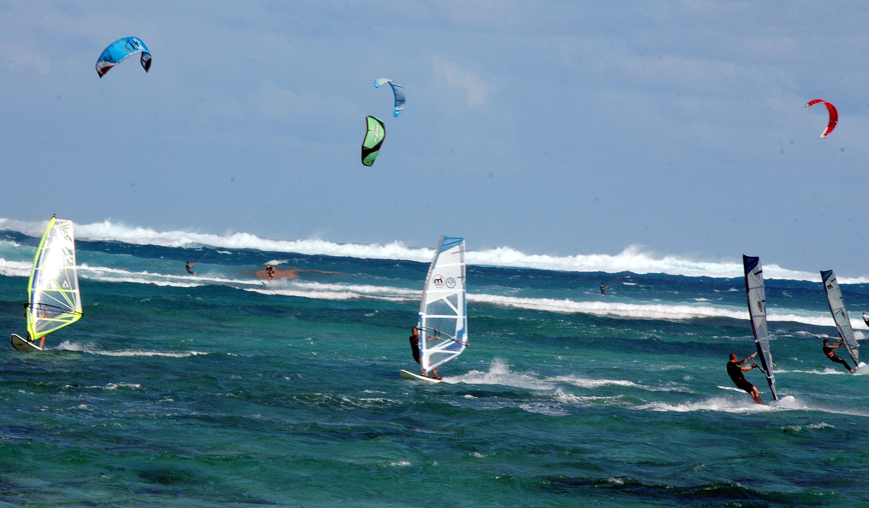 kite surf le morne mauritius